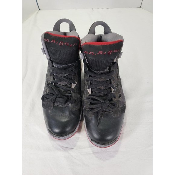 EUC‎ AIR JORDAN BASKETBALL SHOES US 10.5 428817-003 MICHAEL BLACK FIRE RED main image 6